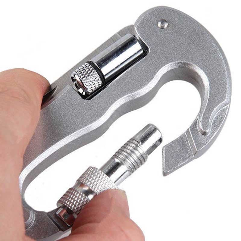 Multifunctional Lock Tool Carabiner Hook