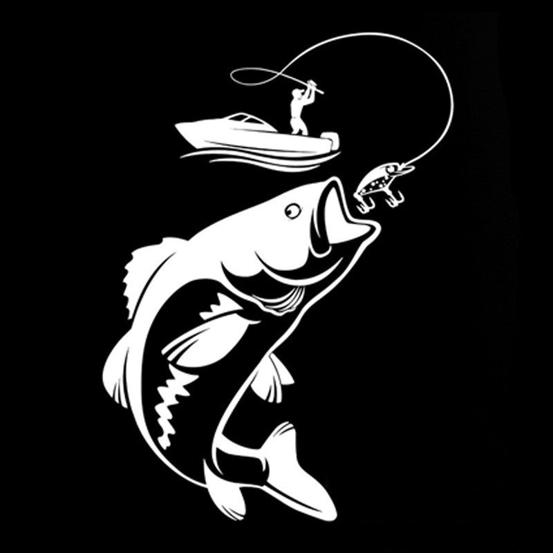 Fishing Car Sticker