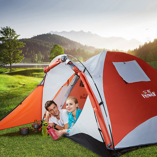 Double Layer Waterproof Family Tent