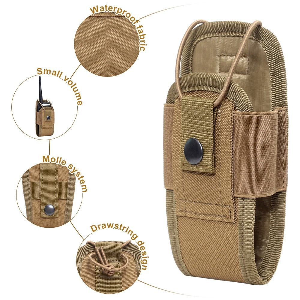 Tactical Radio/Walkie Talkie Pouch