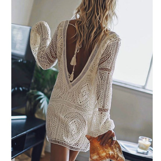 White Lace Dress